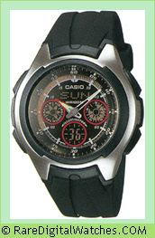 Casio Active Dial Watch Model: AQ-163W-1B2V