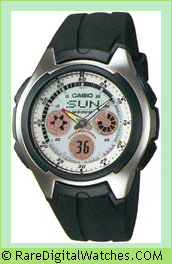 Casio Active Dial Watch Model: AQ-163W-7B2V
