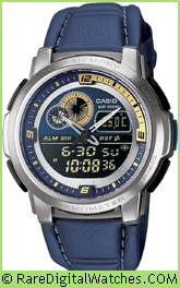Casio Active Dial Watch Model: AQF-102WL-2BV