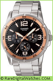 CASIO Watch MTP-1299D-1AV