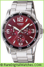 CASIO Watch MTP-1299D-4AV