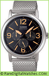 CASIO Watch MTP-1338D-1B2