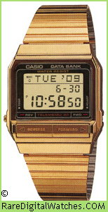 Casio Databank Calculator watch model DB-310GA-1