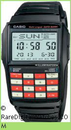Casio Databank Calculator watch model DBC-32C-1