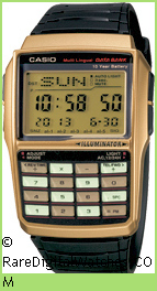 Casio Databank Calculator watch model DBC-32C-1B