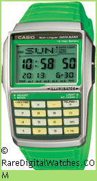 Casio Databank Calculator watch model DBC-32C-3B