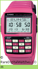 Casio Databank Calculator watch model DBC-32C-4