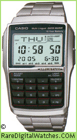 Casio Databank Calculator watch model DBC-32D-1A