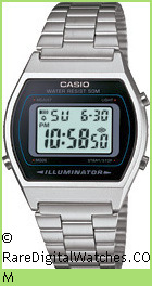 CASIO B640WD-1AV Vintage Rare Retro Digital LCD Watch