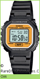 CASIO LA-20WH-9A Vintage Rare Retro Digital LCD Watch