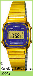 CASIO LA670WGA-6 Vintage Rare Retro Digital LCD Watch