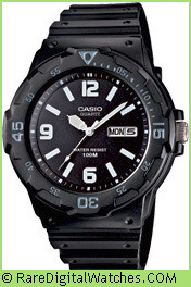 CASIO MRW-200H-1B2V Vintage Rare Retro Digital LCD Watch