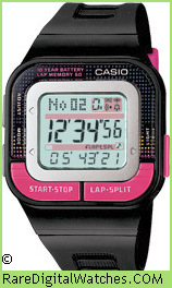 CASIO SDB-100-1B Vintage Rare Retro Digital LCD Watch