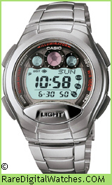CASIO W-755D-1AV Vintage Rare Retro Digital LCD Watch