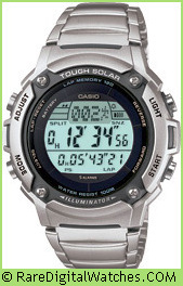 CASIO W-S200HD-1AV Vintage Rare Retro Digital LCD Watch