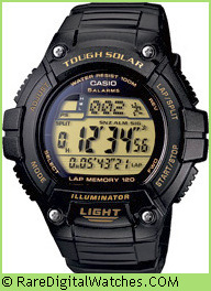 CASIO W-S220-9AV Vintage Rare Retro Digital LCD Watch
