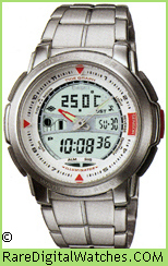 CASIO Outgear Sports watch model AQF-100WD-7BV