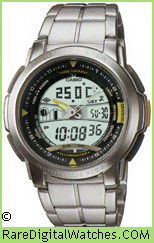 CASIO Outgear Sports watch model AQF-100WD-9BV
