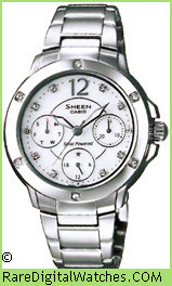 CASIO SHEEN Watch model: SHE-3022SBD-7A