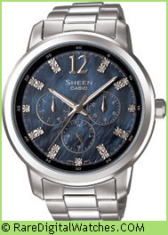 CASIO SHEEN Watch model: SHE-3802D-1A