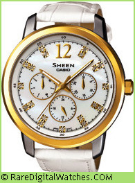 CASIO SHEEN Watch model: SHE-3802GL-7A