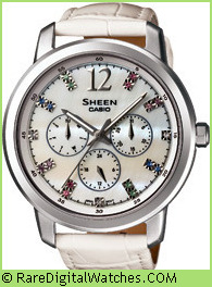 CASIO SHEEN Watch model: SHE-3802L-7A