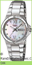 CASIO SHEEN Watch model: SHE-4022D-7A