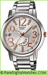 CASIO SHEEN Watch model: SHE-4028D-7A