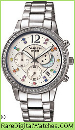 CASIO SHEEN Watch model: SHE-5018D-7A