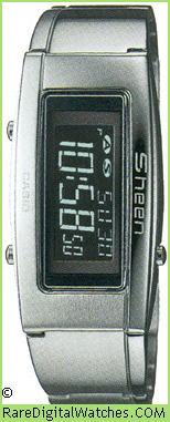 CASIO SHEEN Watch model: SHN-1000D-1A