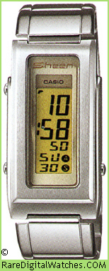 CASIO SHEEN Watch model: SHN-1001D-9A
