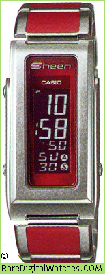 CASIO SHEEN Watch model: SHN-1001F-4A