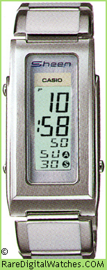 CASIO SHEEN Watch model: SHN-1001F-7A